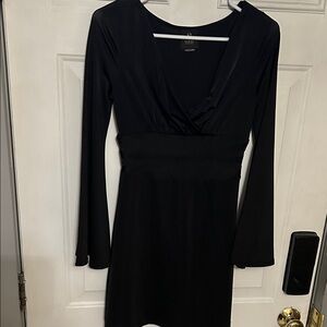 Eloquii Black Long Sleeve Dress